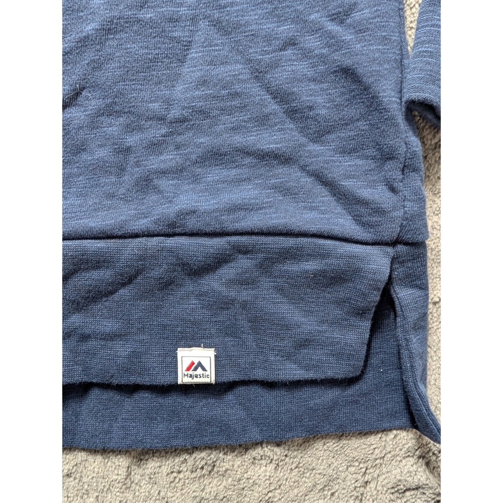 Seattle Seahawks Majestic Long Sleeve Sweatshirt Women's Size Medium Blue - Picture 4 of 11